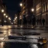 Poliția din Nürnberg a folosit taser-ul pentru a opri un bărbat care amenința cu șurubelnița
