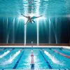 Zlatan Ibrahimović uimește cu o cascadorie spectaculoasă în piscină, la doi ani după retragere