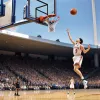 Fază rară în playoff: Jucătorul lui Bayern, Justus Hollatz, a marcat în propriul coș
