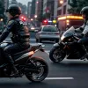 Motociclist prins de poliție după o urmărire periculoasă în Saarlouis, Germania