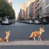 Poftă de cartofi prăjiți: O vulpe a fost surprinsă gustând fast-food în Sonthofen