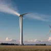 Incident la o turbină eoliană din Germania: Fumul a declanșat intervenția de urgență