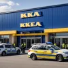 Fost angajat IKEA amenință cu atac armat la Hamburg: Poliția a securizat magazinul, suspectul a fost arestat