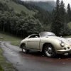 Porsche de 500.000 de euro, distrus la un raliu de mașini de epocă în Austria: accident grav