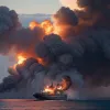 Incident dramatic în Indonezia: Pasageri ai unui feribot în flăcări au sărit în apă de spaimă