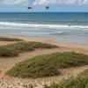 Invazie de buburuze pe plajă în Weston-super-Mare: Milioane de insecte mușcă turiștii