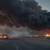 Incendiu pe autostrada A57 lângă Kleve: O mașină a luat foc brusc