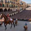 Michael Douglas, uimit la un festival tradițional de cai în Menorca: Starul de la Hollywood, printre localnici
