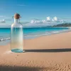 Sticlă cu mesaj găsită în Caraibe după un deceniu pe mare