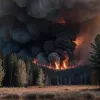 Incendiu masiv de pădure în Germania: 600 de hectare în flăcări în Saxonia, focul amenință o instalație de biogaz