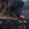 Incendiu devastator în Essen: Un mort și o clădire distrusă