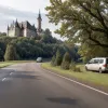 Copac doborât de vânt pe un drum din Germania: Mașini avariate și trafic blocat