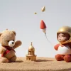 Propagandă rusă bizară: Un desen animat AI cu "bebelușii" Putin, Trump și alți lideri vizează cei mai mici copii