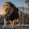Şoc în Lahore, Pakistan: Leu agresiv a sărit un gard, a atacat o femeie şi a fugărit copii