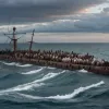 Naufragiu dramatic în Golful Aden: Mii de oi luptă pentru supraviețuire, pescarii sar în ajutor