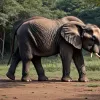 Selfie periculos: Un turist în India, atacat de un elefant sălbatic