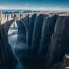 China, proiect grandios: A despicat un munte întreg pentru cel mai înalt pod din lume
