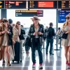 Robbie Williams, în pijamale pe Aeroportul din Frankfurt: O apariție surprinzătoare înainte de zborul spre Norvegia