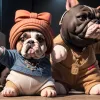 Buldogul Chili, "fiica întâi născută" a rapperiței Nura: O vedetă influencer cu "superputeri"