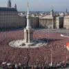 Protest masiv anti-Israel la Frankfurt: Demonstranții au folosit manechine de bebeluși însângerați