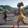 Maratonul, o chestiune de minte: Misterul ananasului purtat de alergătorul Moshe Lederfien