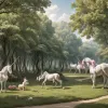 Provocarea Săptămânii: Puteți găsi cei 3 cai ascunși printre unicorni?