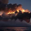Incident cu "flotila Greta" pentru Gaza: Nava cu ajutoare umanitare a luat foc după un presupus atac cu dronă