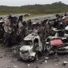 A38 închis complet spre Göttingen - 1 mort! Camion s-a izbit de autospeciala de semnalizare